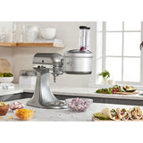 KSM2FPA Food Processor Attachment, Dicing Kit, Silver