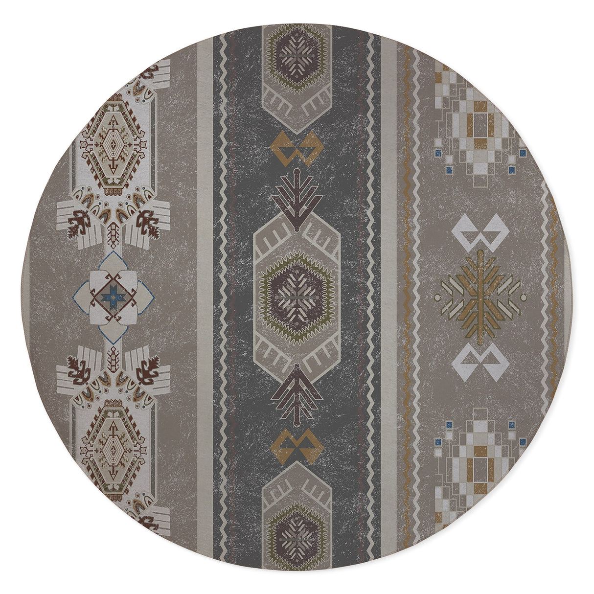 KUCCI NEUTRAL Bath Rug By Kavka Designs