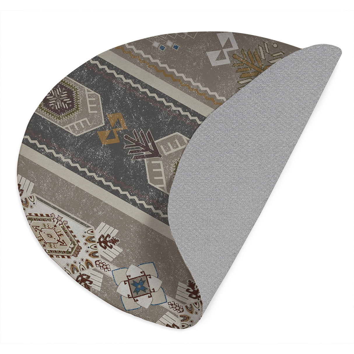 KUCCI NEUTRAL Bath Rug By Kavka Designs