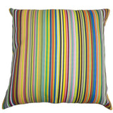 Kaili Stripes Outdoor Euro Sham Multi