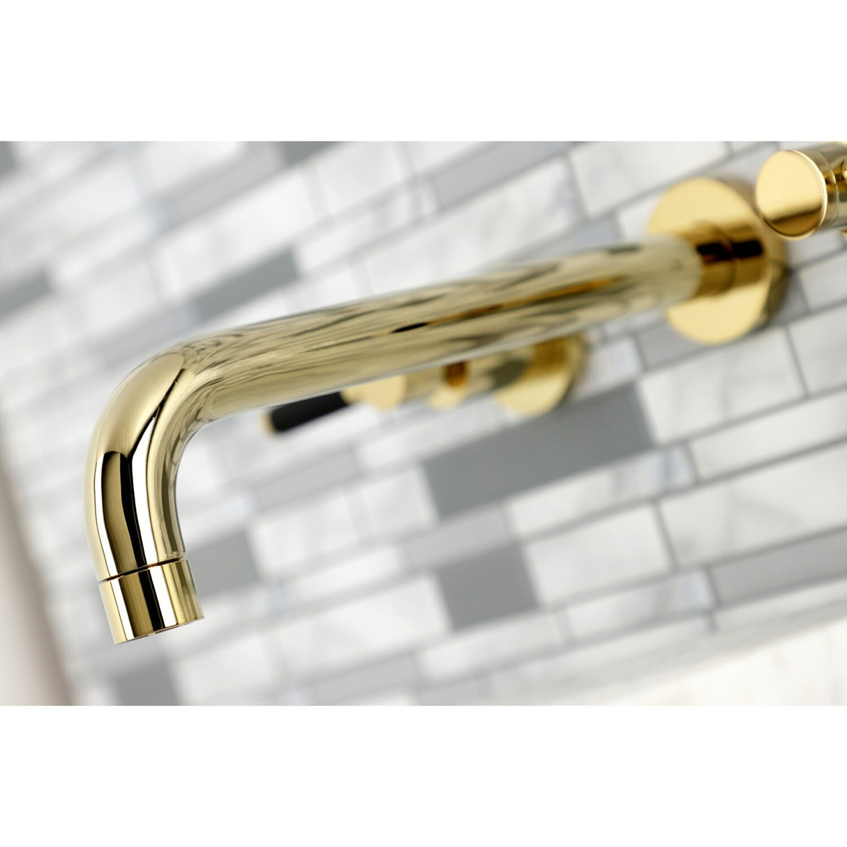 Kingston Brass Kaiser 3-Hole Wall Mount Roman Tub Faucet
