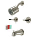 Kingston Brass Kaiser Two-Handle Tub and Shower Faucet