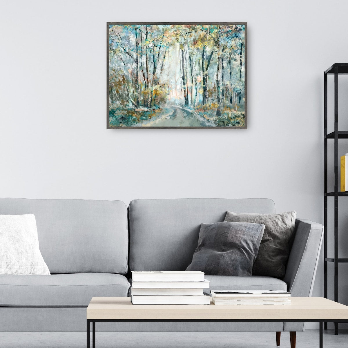 Kaleidoscope Trees VI By Studio Arts Canvas Art Print