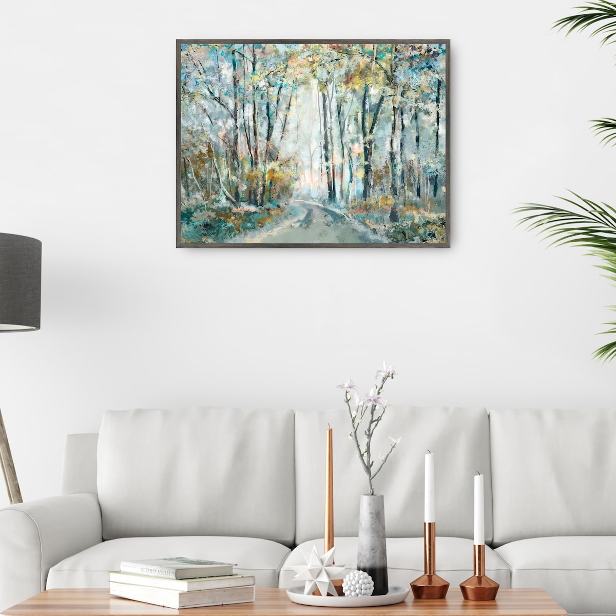 Kaleidoscope Trees VI By Studio Arts Canvas Art Print