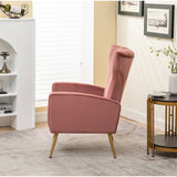 Kaleigh 27.6"W Velvet Square Arm Sofa Chair