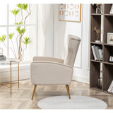 Kaleigh 27.6"W Velvet Square Arm Sofa Chair