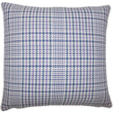 Kalle Plaid 24-inch Feather Throw Pillow - Plum