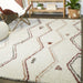 Kallos Tribal Shag Area Rug