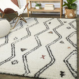Kallos Tribal Shag Area Rug
