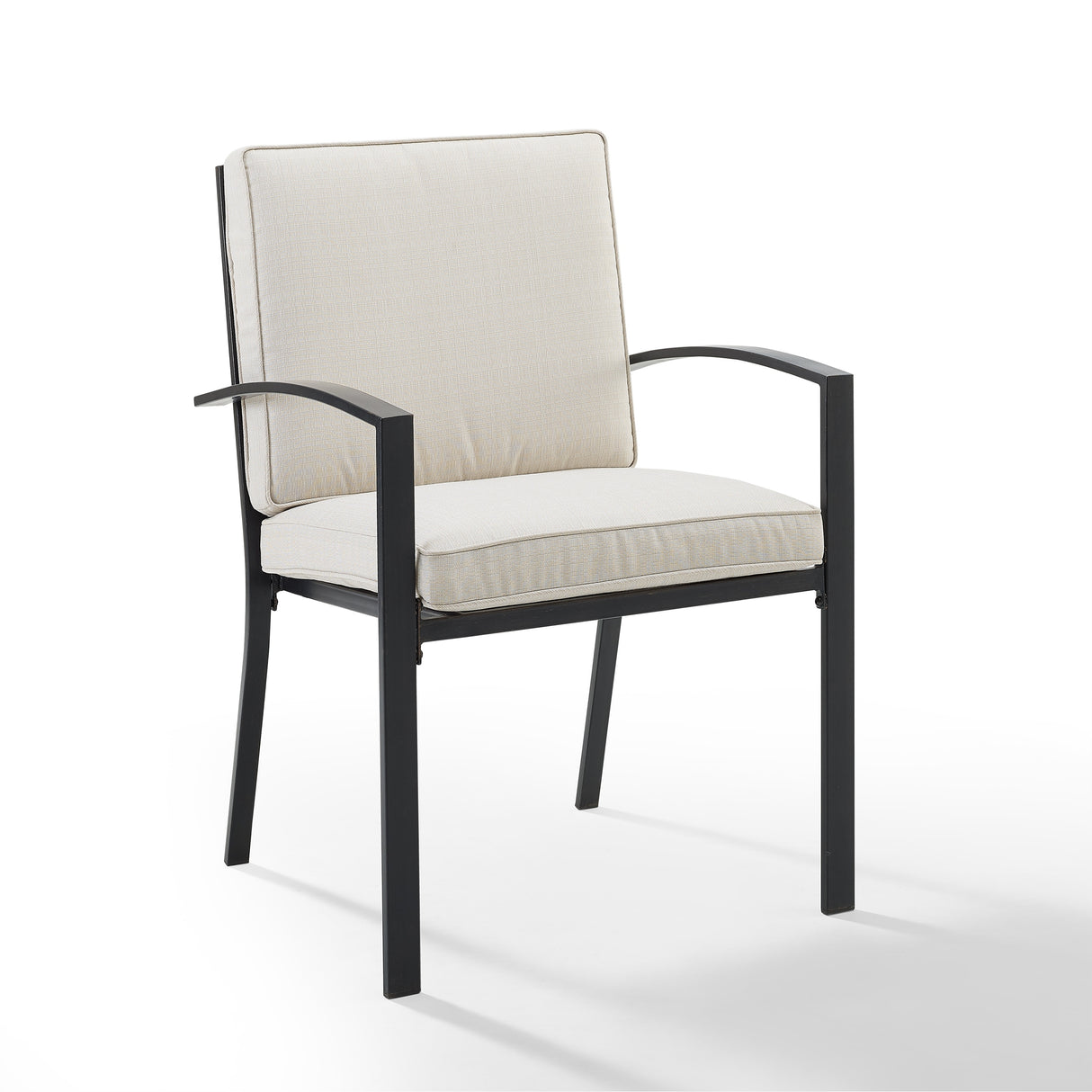 Crosley Kaplan 2Pc Outdoor Dining Chair Set - 24.75"W x 24.75"D x 37"H
