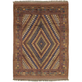 Noori Rug Karghi Becket Rust/Rust Rug - 6'6" x 9'6"