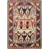 Karghi Shahrokh Tan Area Rug
