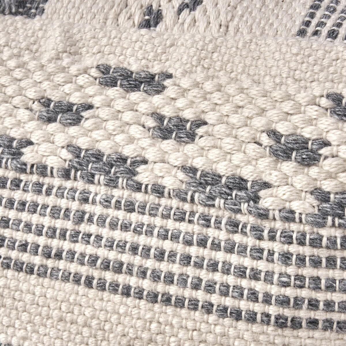 Karim Faux Yarn Large Pouf