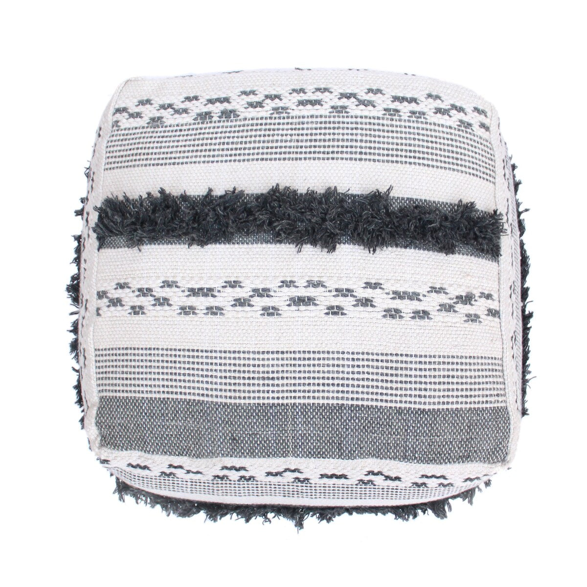Karim Faux Yarn Large Pouf