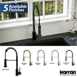 Karran Loxton Touchless Single-Handle Pull-Down Sprayer Kitchen Faucet