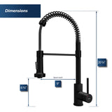 Karran Loxton Touchless Single-Handle Pull-Down Sprayer Kitchen Faucet