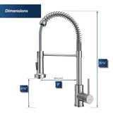 Karran Loxton Touchless Single-Handle Pull-Down Sprayer Kitchen Faucet