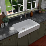 Karran Retrofit Apron Quartz Single Bowl Kitchen Sink