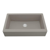 Karran Retrofit Apron Quartz Single Bowl Kitchen Sink