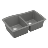 Karran Undermount Quartz Double Bowl Kitchen Sink