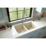 Karran Undermount Quartz Double Bowl Kitchen Sink
