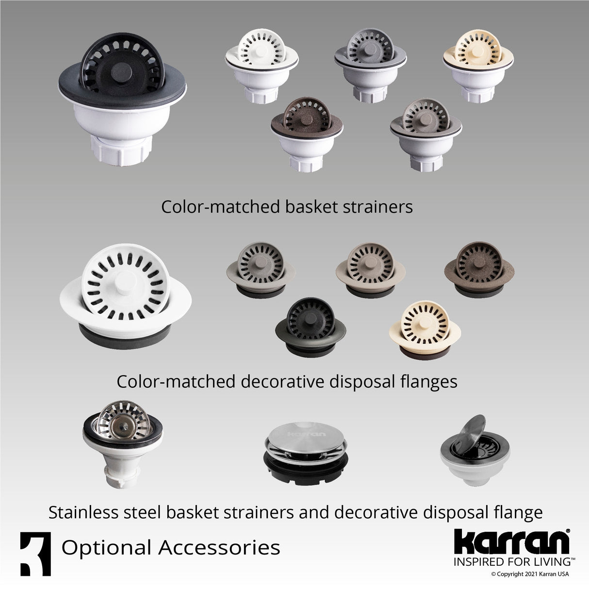 Karran Undermount Quartz Double Bowl Kitchen Sink