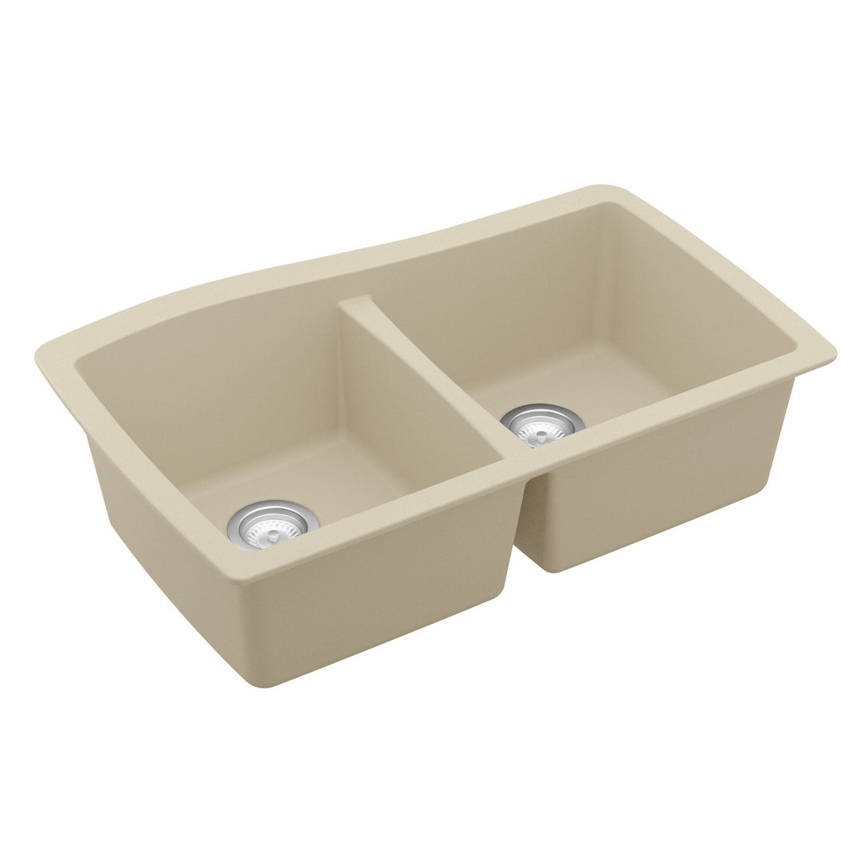 Karran Undermount Quartz Double Bowl Kitchen Sink