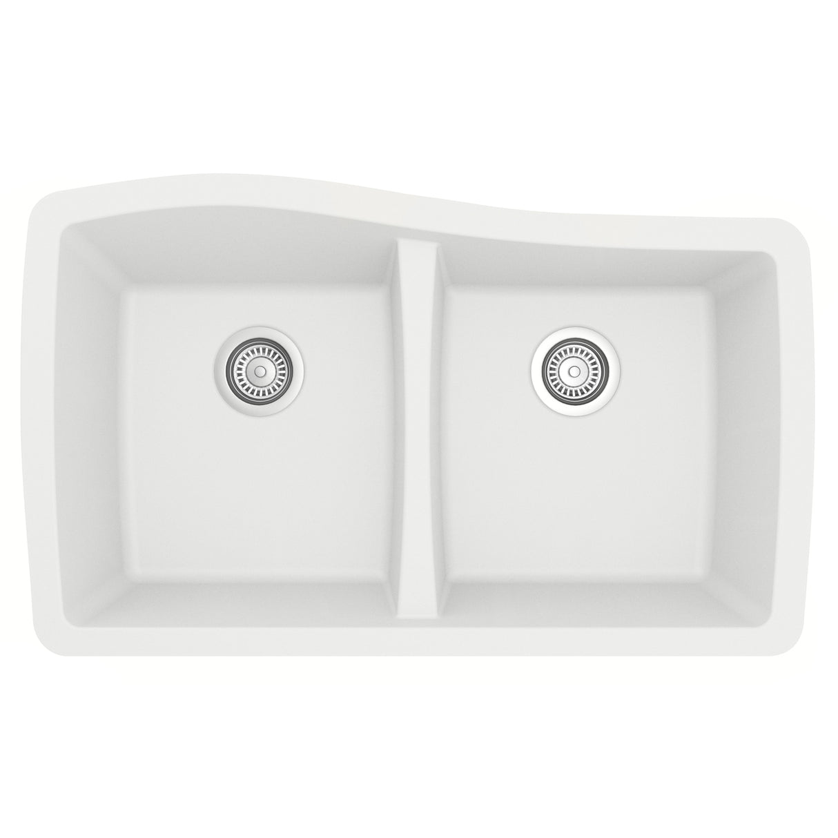 Karran Undermount Quartz Double Bowl Kitchen Sink