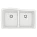 Karran Undermount Quartz Double Bowl Kitchen Sink