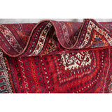 Kashkoli Geometric Hand-Knotted Wool Persian Oriental Area Rug - 8'10" x 6'2"