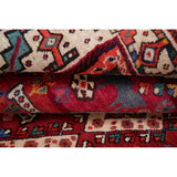 Kashkoli Oriental Abrash Tribal Vintage Hand Knotted Persian Area Rug - 8'2" x 5'3"