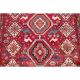 Kashkoli Oriental Abrash Tribal Vintage Hand Knotted Persian Area Rug - 8'2" x 5'3"