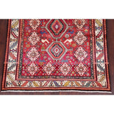 Kashkoli Oriental Abrash Tribal Vintage Hand Knotted Persian Area Rug - 8'2" x 5'3"