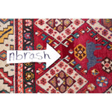 Kashkoli Oriental Abrash Tribal Vintage Hand Knotted Persian Area Rug - 8'2" x 5'3"