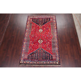 Kashkoli Oriental Tribal Hand Knotted Vintage Wool Persian Area Rug - 8'11" x 5'5"