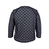 Kasper Women's Contrast-Lace Blazer (6, Black/Vanilla Ice)