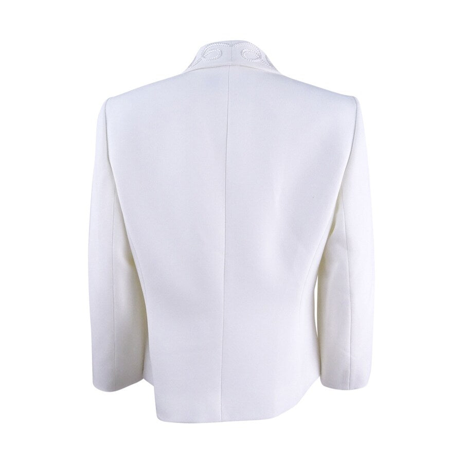 Kasper Women's Embroidered Kiss Blazer