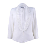 Kasper Women's Embroidered Kiss Blazer
