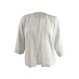 Kasper Women's Metallic Flyaway Jacket