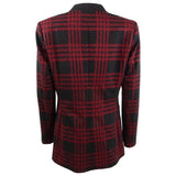 Kasper Women's Plaid Notched-Collar Blazer