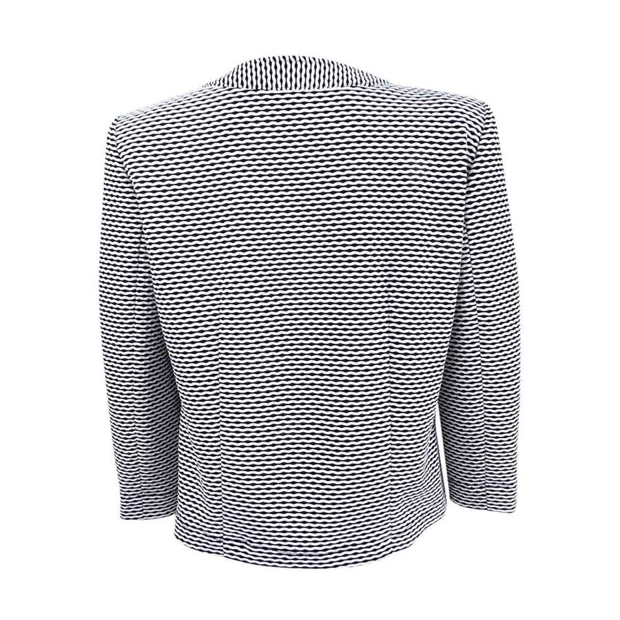 Kasper Women's Zip-Up Jacquard Blazer