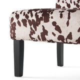 Kassi Contemporary Fabric Slipper Accent Chair by Christopher Knight Home - N/A