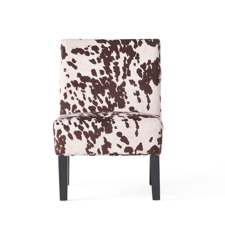 Kassi Contemporary Fabric Slipper Accent Chair by Christopher Knight Home - N/A