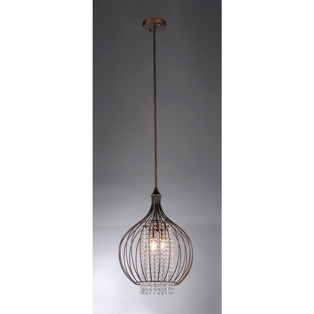 Kate Traditional Crystal Antique Chandelier Bronze and Black Finish