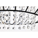 Kate Traditional Crystal Antique Chandelier Bronze and Black Finish