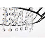 Kate Traditional Crystal Antique Chandelier Bronze and Black Finish