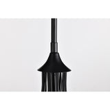 Kate Traditional Crystal Antique Chandelier Bronze and Black Finish