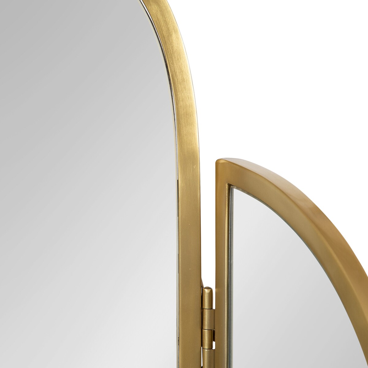 Kate and Laurel Amoli Tri-Fold Arch Mirror - 28x28