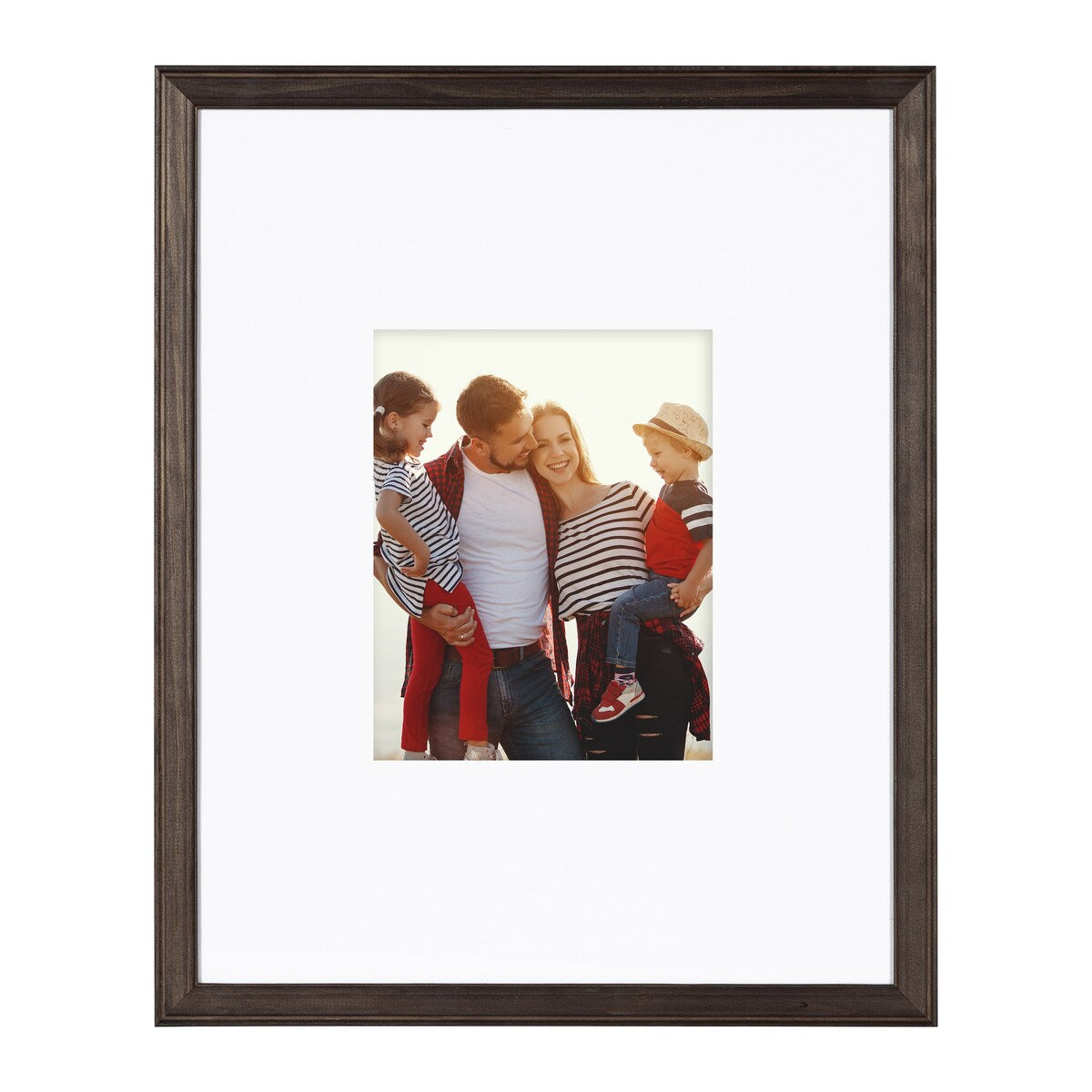 Kate and Laurel Bordeaux Gallery Wall Matted Picture Frame Set