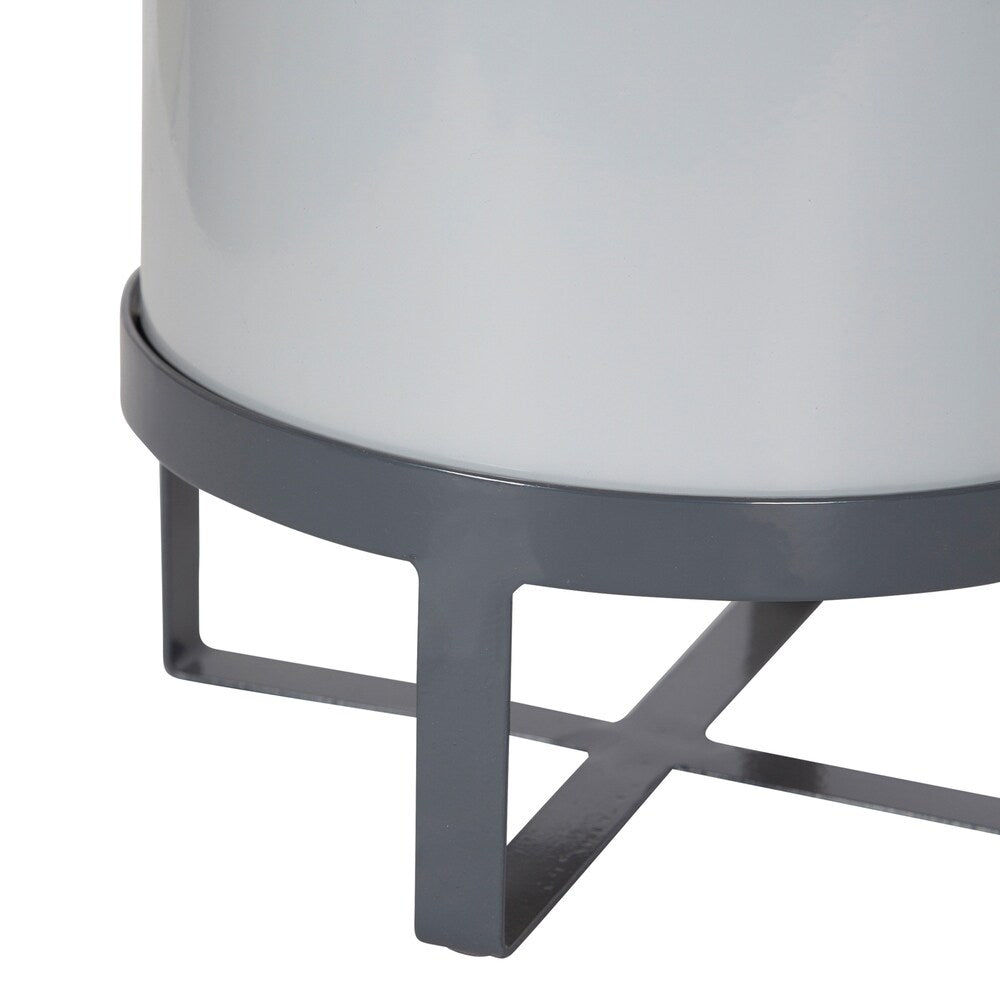 Kate and Laurel Bracey Metal Planter with Stand